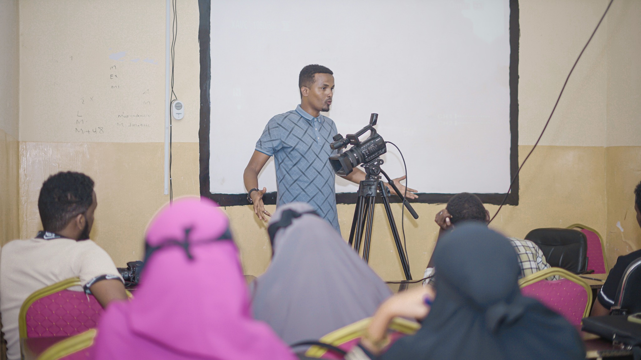 Camera Presence Coaching